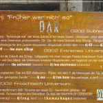 Flyer zur Party Zehnvierzig Leipzig