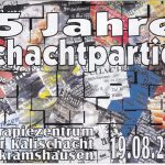 Flyer zur Party Alter Kalischacht Wolkramshausen 2000