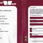 Flyer zur Party Bienstädter Warte 2000
