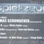 Flyer zur Party Centrum Erfurt 2000