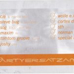 Flyer zur Party Alte Wohnwelt Ammern 2000