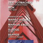 Flyer zur Party Aussichtsturm „Rennsteigwarte“​ Masserberg 2001