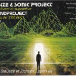 Flyer zur Party Am Stausee Jüchsen 2001