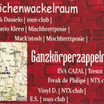 Flyer zur Party Alte Zuckerfabrik Laucha 2001