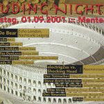 Flyer zur Party Menteroda 2001