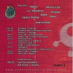Flyer zur Party Strasse E / Alte Spinnerei Dresden 2001