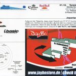 Flyer zur Party Bienstädter Warte 2001