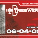 Flyer zur Party Club AchterMai Chemnitz 2002