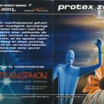 Flyer zur Party Baumwollspinnerei Leipzig 2002