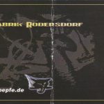 Flyer zur Party Alte Papierfabrik Rodersdorf 2003