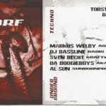 Flyer zur Party Alte Papierfabrik Rodersdorf 2001