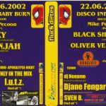Flyer zur Party Flucs Weira 2002