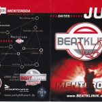 Flyer zur Party Beatklinik Menteroda 2002