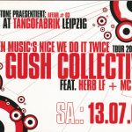 Flyer zur Party Tangofabrik Leipzig 2002