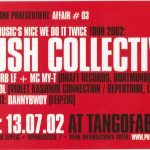 Flyer zur Party Tangofabrik Leipzig 2002