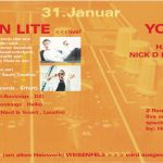 Flyer zur Party Am Alten Heizwerk Weißenfels 2003