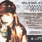 Flyer zur Party Centrum Erfurt 2003