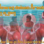 Flyer zur Party Alte Zuckerfabrik Laucha 2003