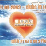 Flyer zur Party Bienstädter Warte 2003