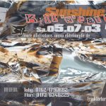 Flyer zur Party Alte Papierfabrik Rodersdorf 2003
