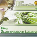 Flyer zur Party Alte Zuckerfabrik Laucha 2003
