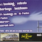 Flyer zur Party Altes KFL Gelände Döbernitz 2003