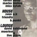 Flyer zur Party Beatklinik Menteroda 2003