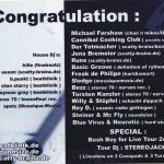 Flyer zur Party Beatklinik Menteroda 2003