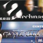 Flyer zur Party Centrum Erfurt 2003