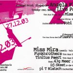 Flyer zur Party Alte Zuckerfabrik Laucha 2003
