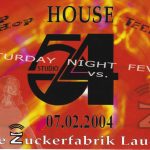 Flyer zur Party 2004.02.07