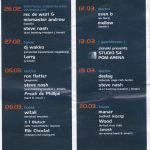 Flyer zur Party Altes Volksbad Jena 2004