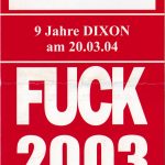 Flyer zur Party Centrum Erfurt 2004