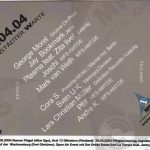 Flyer zur Party Bienstädter Warte 2004