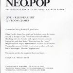 Flyer zur Party Centrum Erfurt 2004