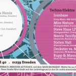 Flyer zur Party AlterKelterei (Grotte) Dresden 2004
