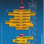 Flyer zur Party Bienstädter Warte 2004