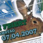 Flyer zur Party Altes KFL Gelände Döbernitz 2007