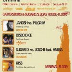 Flyer zur Party Alte Großküche Grimma 2007
