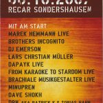 Flyer zur Party Altes Recar Gelände Sondershausen 2007