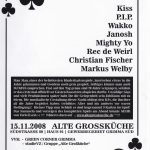 Flyer zur Party Alte Großküche Grimma 2008