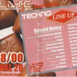 Flyer zur Party Kanal 28 Leipzig 2000