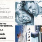 Flyer zur Party Kanal 28 Leipzig 2000