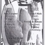 Flyer zur Party Dreiklang Kitzscher 2000