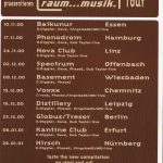 Flyer zur Party Kantine Erfurt 2000