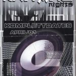 Flyer zur Party Kantine Erfurt 2001