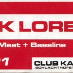 Flyer zur Party Kantine Erfurt 2001