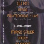Flyer zur Party Kulthaus Jüchsen 2001