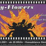 Flyer zur Party Kassablanca Jena 2001
