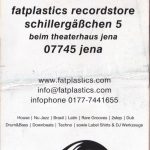 Flyer zur Party Kassablanca Jena 2001